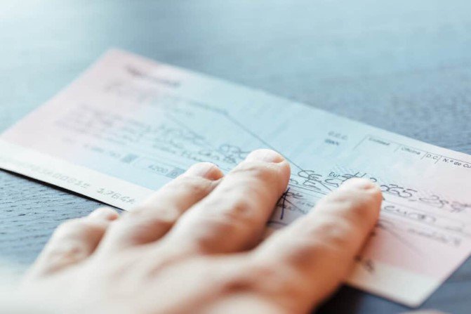 الشيك بدون رصيد