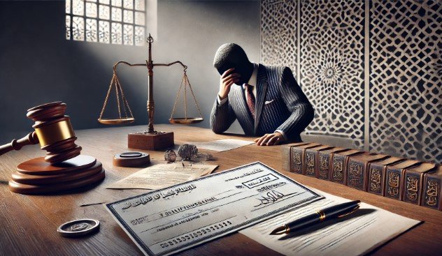 صرف شيك باسم شخص آخر