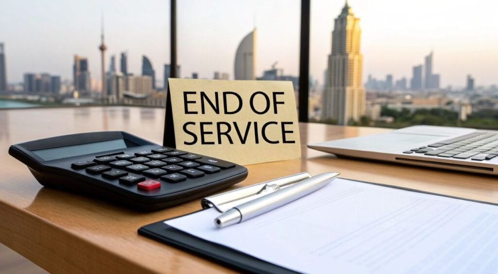 حساب مكافأة نهاية الخدمة