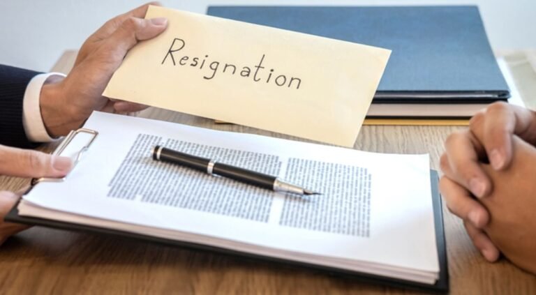 الاستقالة في نظام العمل