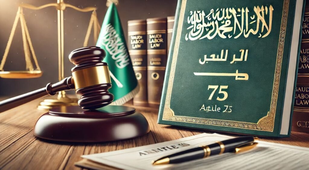 المادة 75 من نظام العمل