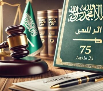 المادة 75 من نظام العمل